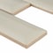 Msi Antique White Beveled 12 In. X 12 In. X 10 Mm Ceramic Mesh-Mounted Mosaic Wall Tile, 10PK ZOR-MD-0163 - alternate 2